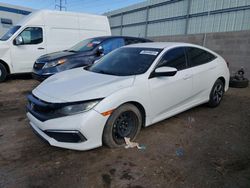 Honda salvage cars for sale: 2019 Honda Civic LX