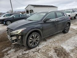 Salvage cars for sale from Copart Portland, MI: 2018 Infiniti QX30 Base