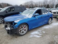 Alfa Romeo salvage cars for sale: 2018 Alfa Romeo Giulia TI