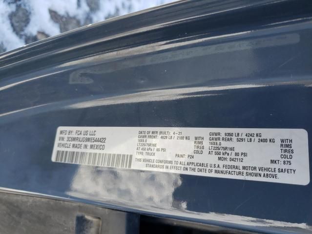 2021 Dodge RAM Promaster 3500 3500 High