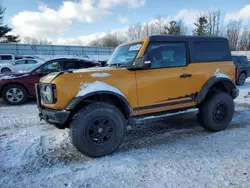 Salvage cars for sale at Davison, MI auction: 2022 Ford Bronco Base