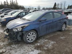 Salvage cars for sale from Copart Bowmanville, ON: 2016 Hyundai Elantra SE