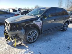 Salvage cars for sale at auction: 2021 Audi Q7 Progressiv