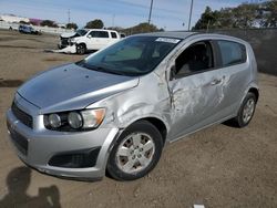 Chevrolet salvage cars for sale: 2013 Chevrolet Sonic LS