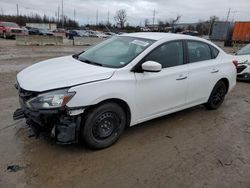 Nissan salvage cars for sale: 2019 Nissan Sentra S