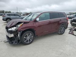 Vehiculos salvage en venta de Copart Arcadia, FL: 2018 Toyota Highlander SE