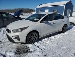 Salvage cars for sale at Assonet, MA auction: 2021 KIA Forte GT Line