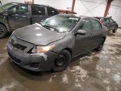 Toyota Corolla salvage cars for sale: 2009 Toyota Corolla Base