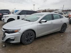 Salvage cars for sale at Indianapolis, IN auction: 2021 Chevrolet Malibu LT