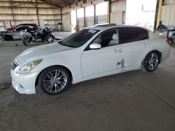 Salvage cars for sale at Phoenix, AZ auction: 2012 Infiniti G37