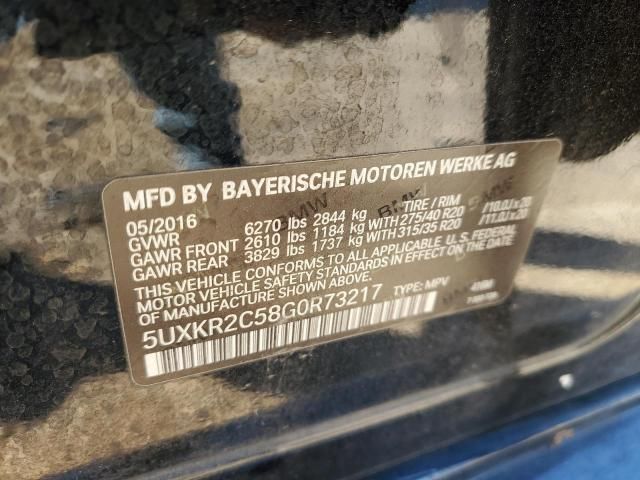 2016 BMW X5 SDRIVE35I