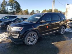 Salvage cars for sale at Seaford, DE auction: 2017 Ford Explorer XLT