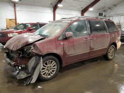 Salvage cars for sale at Center Rutland, VT auction: 2009 Toyota Sienna XLE