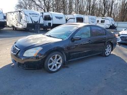 Salvage cars for sale at Glassboro, NJ auction: 2008 Nissan Maxima SE