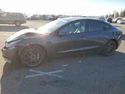 Salvage cars for sale at Rancho Cucamonga, CA auction: 2022 Tesla Model 3