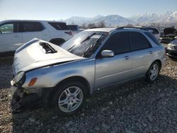 Salvage cars for sale at Magna, UT auction: 2002 Subaru Impreza WRX