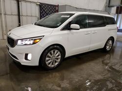 Salvage cars for sale from Copart Avon, MN: 2015 KIA Sedona EX