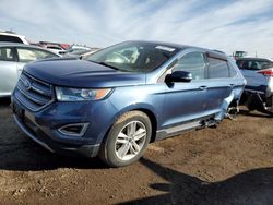 Salvage cars for sale at Elgin, IL auction: 2018 Ford Edge SEL