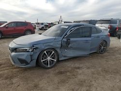 Salvage cars for sale from Copart Amarillo, TX: 2022 Honda Civic Touring