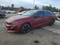 Salvage cars for sale at Gaston, SC auction: 2022 KIA K5 GT Line