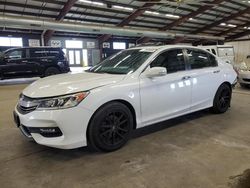 2016 Honda Accord EXL en venta en East Granby, CT