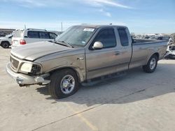 Salvage cars for sale at Grand Prairie, TX auction: 2002 Ford F150