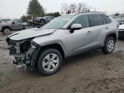 Salvage cars for sale at Finksburg, MD auction: 2021 Toyota Rav4 LE