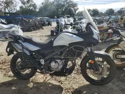 Salvage cars for sale from Copart Ocala, FL: 2014 Suzuki DL650 A