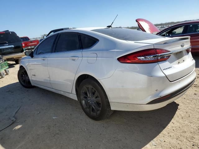 2018 Ford Fusion SE Hybrid