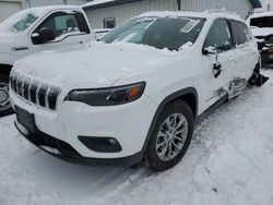 Salvage SUVs for sale at auction: 2020 Jeep Cherokee Latitude Plus