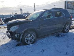 Chevrolet Equinox lt Vehiculos salvage en venta: 2015 Chevrolet Equinox LT