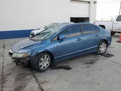 Salvage cars for sale at Farr West, UT auction: 2010 Honda Civic LX