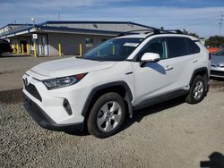 Toyota salvage cars for sale: 2021 Toyota Rav4 XLE