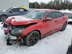 Vehiculos salvage en venta de Copart Ontario Auction, ON: 2020 Honda Civic Sport