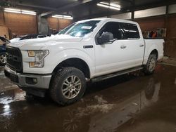 Salvage cars for sale at Ebensburg, PA auction: 2017 Ford F150 Supercrew