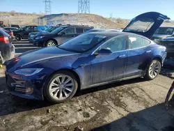 Carros salvage a la venta en subasta: 2020 Tesla Model S