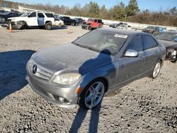 Salvage cars for sale at Memphis, TN auction: 2009 Mercedes-Benz C 350