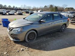 Nissan salvage cars for sale: 2016 Nissan Sentra S