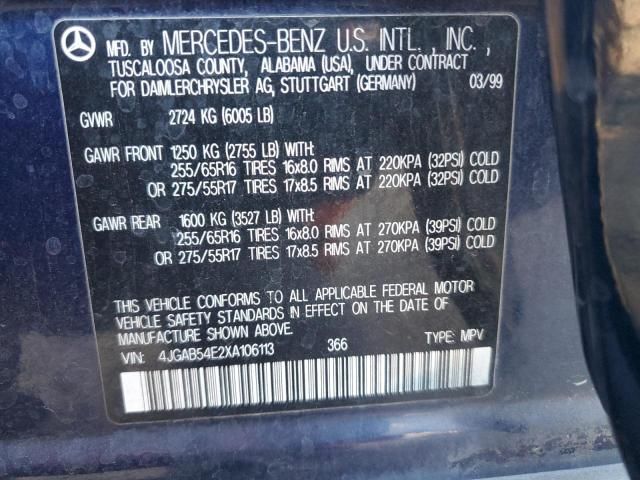 1999 Mercedes-Benz ML 320