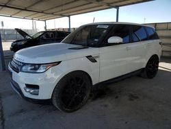 Salvage cars for sale from Copart Anthony, TX: 2016 Land Rover Range Rover Sport HSE