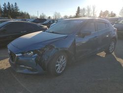 Salvage cars for sale from Copart Bowmanville, ON: 2017 Mazda 3 Touring