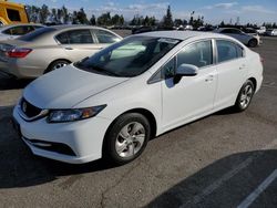 Salvage cars for sale at auction: 2014 Honda Civic LX