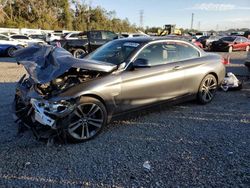 Salvage cars for sale at Riverview, FL auction: 2015 BMW 428 I