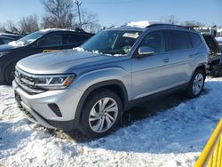 Volkswagen salvage cars for sale: 2021 Volkswagen Atlas SE