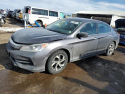 2017 Honda Accord LX en venta en Brighton, CO