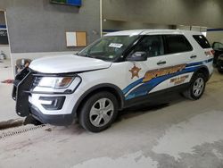 Salvage SUVs for sale at auction: 2017 Ford Explorer Police Interceptor