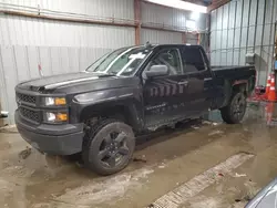 Salvage trucks for sale at West Mifflin, PA auction: 2015 Chevrolet Silverado K1500