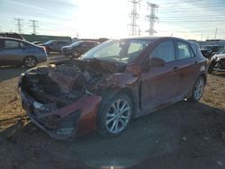 Salvage cars for sale at Elgin, IL auction: 2011 Mazda 3 S