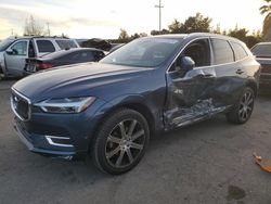 Salvage cars for sale at San Martin, CA auction: 2018 Volvo XC60 T5 Inscription