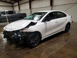 KIA Forte salvage cars for sale: 2021 KIA Forte GT Line